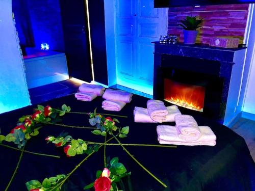 La suite romantique Jacuzzi,parking gratuit,centre in Sens La suite romantique Jacuzzi,parking gratuit,centre in Sens