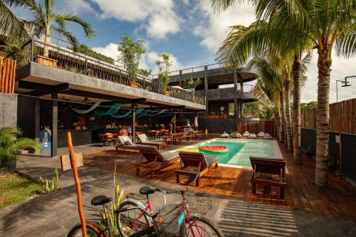 Exterior view, Che Bacalar Hostel & Bar Adults Only in Bacalar Exterior view, Che Bacalar Hostel & Bar Adults Only in Bacalar