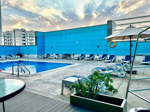 Kolam renang, Copthorne Hotel Sharjah in Sharjah Kolam renang, Copthorne Hotel Sharjah in Sharjah