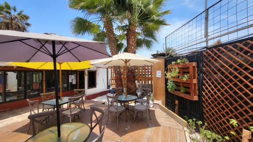 Balkon/Terrasse, Hostel Willka Kuti Backpackers in Arica Balkon/Terrasse, Hostel Willka Kuti Backpackers in Arica