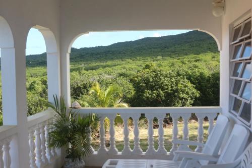Balkon/terasa, Villa Benito in Nevis Balkon/terasa, Villa Benito in Nevis