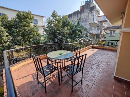 Erkély/terasz, Sherpa Home Hotel in Chhauni Erkély/terasz, Sherpa Home Hotel in Chhauni