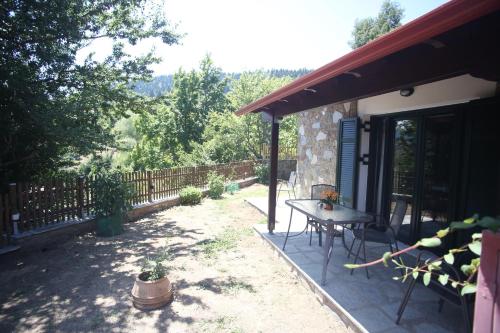 Balcony/terrace, Boletus MushROOM in Timfristos Balcony/terrace, Boletus MushROOM in Timfristos