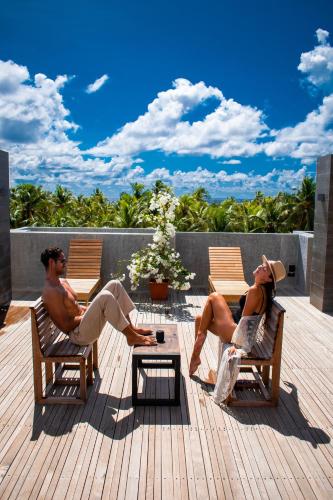 Balcony/terrace, Ataraxis Grand and Spa Fuvahmulah in Gnaviyani Atoll Balcony/terrace, Ataraxis Grand and Spa Fuvahmulah in Gnaviyani Atoll