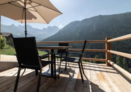 Balcony/terrace, Chalet Tschogerhof Tiers am Rosengarten Dolomiten in Tires Balcony/terrace, Chalet Tschogerhof Tiers am Rosengarten Dolomiten in Tires