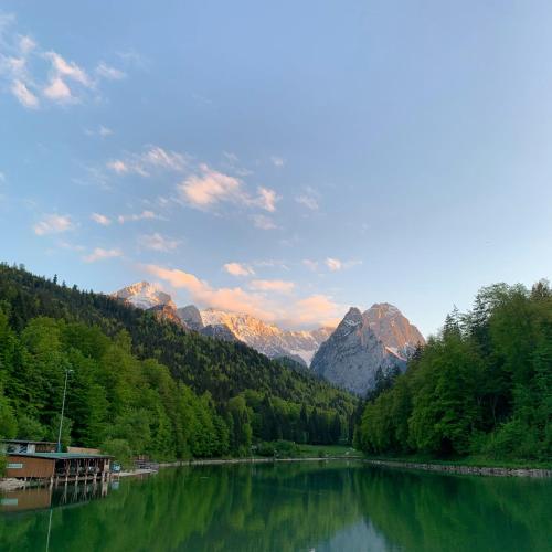 View, Seehaus Riessersee in Flecken View, Seehaus Riessersee in Flecken