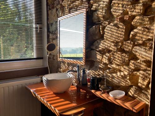 Baño, L'aire des oiseaux in Dinant Baño, L'aire des oiseaux in Dinant
