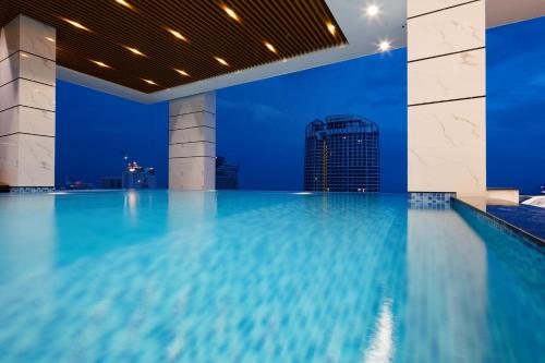 Swimming pool, Virgo Hotel in Nha Trang Swimming pool, Virgo Hotel in Nha Trang