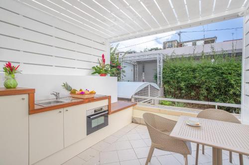 מטבח, Karibea Squash Hotel in פורט-דה-פראנס מטבח, Karibea Squash Hotel in פורט-דה-פראנס