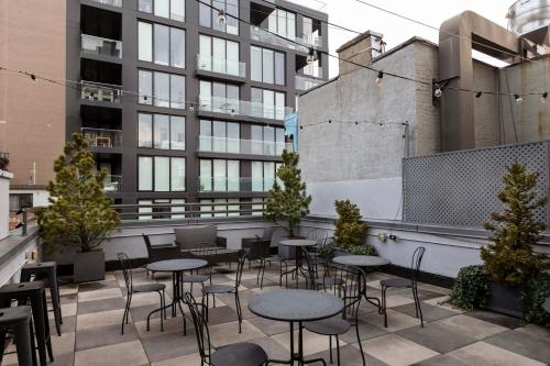 발코니/테라스, Kasa Lantern Lower East Side in 로어 이스트 사이드 발코니/테라스, Kasa Lantern Lower East Side in 로어 이스트 사이드