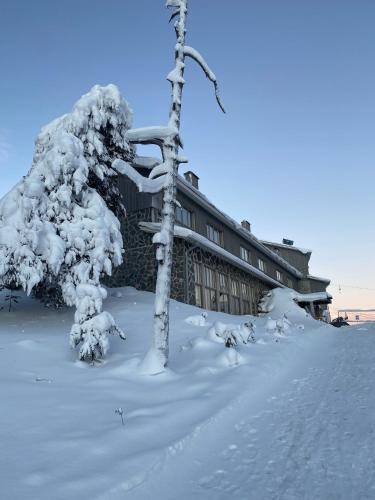 Exterior view, Ski-in and out apartment in the middle of ski slopes in Pyha in Pyhatunturi Exterior view, Ski-in and out apartment in the middle of ski slopes in Pyha in Pyhatunturi