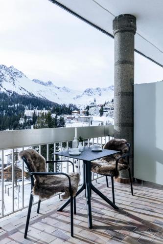 Balkon/terasa, Hotel Altein Arosa, a Faern Collection Resort in Arosa Balkon/terasa, Hotel Altein Arosa, a Faern Collection Resort in Arosa