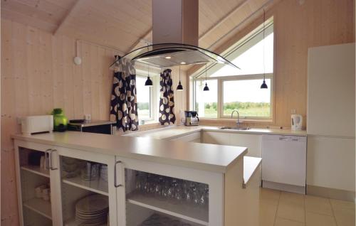 Kitchen, Three-Bedroom Holiday Home In Vaggerlose in Marielyst Kitchen, Three-Bedroom Holiday Home In Vaggerlose in Marielyst