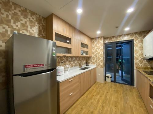 Kitchen, Hi-Home - Ngoai Giao Doan Apartment at Tay Ho Tay/Starlake in Tu Liem District Kitchen, Hi-Home - Ngoai Giao Doan Apartment at Tay Ho Tay/Starlake in Tu Liem District