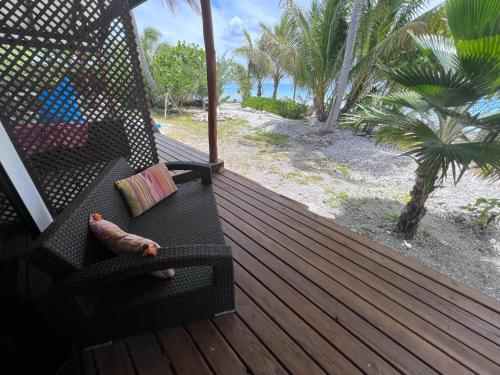 Balcony/terrace, Te Mao in Rangiroa Balcony/terrace, Te Mao in Rangiroa
