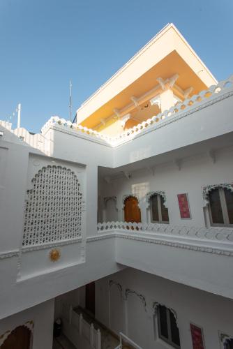 Balkon/terasa, Hostel Mantra in Udaipur Balkon/terasa, Hostel Mantra in Udaipur