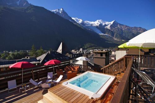 Hot tub, Park Hotel Suisse & Spa in Chamonix-Mont-Blanc Hot tub, Park Hotel Suisse & Spa in Chamonix-Mont-Blanc