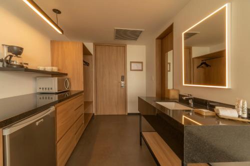 مطبخ, Stadía Suites Querétaro Centro Histórico (Stadia Suites Queretaro Centro Historico) in كويريتارو مطبخ, Stadía Suites Querétaro Centro Histórico (Stadia Suites Queretaro Centro Historico) in كويريتارو