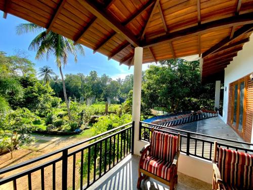 Erkély/terasz, Mansala Safari House in Udawalawe Erkély/terasz, Mansala Safari House in Udawalawe