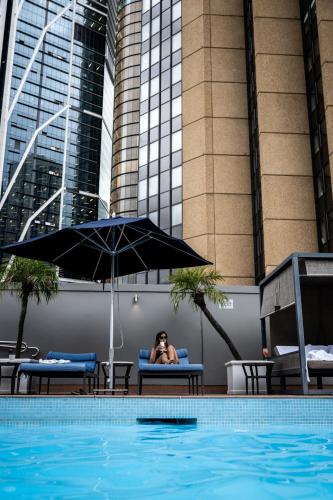 Swimming pool, Four Seasons Hotel Sydney in Sydney Swimming pool, Four Seasons Hotel Sydney in Sydney