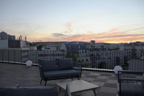 parveke/terassi, FINESTATE Coliving Mairie d'Issy in Issy-Les-Moulineaux parveke/terassi, FINESTATE Coliving Mairie d'Issy in Issy-Les-Moulineaux
