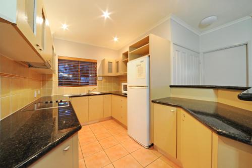 厨房, at Boathaven Bay Holiday Apartments in 降灵群岛 厨房, at Boathaven Bay Holiday Apartments in 降灵群岛