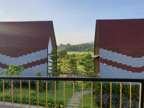 Balkong/terasse, Oxy Resort near Wat Tam Pa Ar-Cha Thong Balkong/terasse, Oxy Resort near Wat Tam Pa Ar-Cha Thong