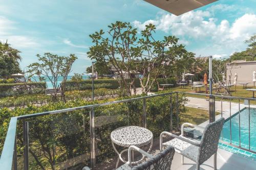 Balcony/terrace, Sand Dunes Chaolao Beach Resort in Chanthaburi Balcony/terrace, Sand Dunes Chaolao Beach Resort in Chanthaburi