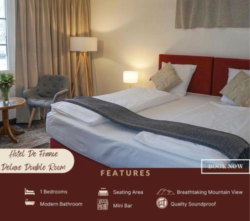 De France by Thermalhotels in Leukerbad De France by Thermalhotels in Leukerbad