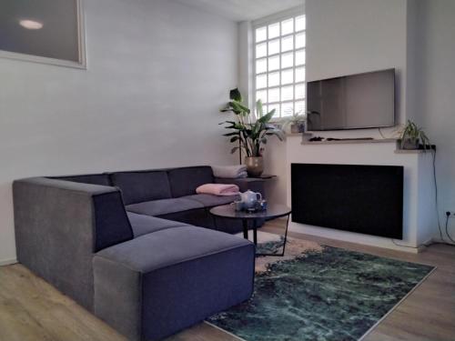 Shared lounge/TV area, Mid center apartment bedroom with Balcony in Hilversum Shared lounge/TV area, Mid center apartment bedroom with Balcony in Hilversum