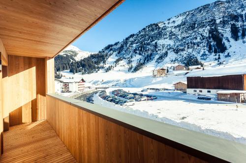 Erkély/terasz, Apart-Hotel Laurus Lech in Lech Városközpont Erkély/terasz, Apart-Hotel Laurus Lech in Lech Városközpont