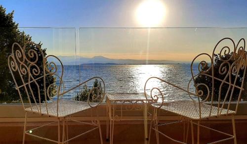 Μπαλκόνι/βεράντα, Hotel Riviera in Ντεσεντζάνο Ντελ Γκάρντα Μπαλκόνι/βεράντα, Hotel Riviera in Ντεσεντζάνο Ντελ Γκάρντα