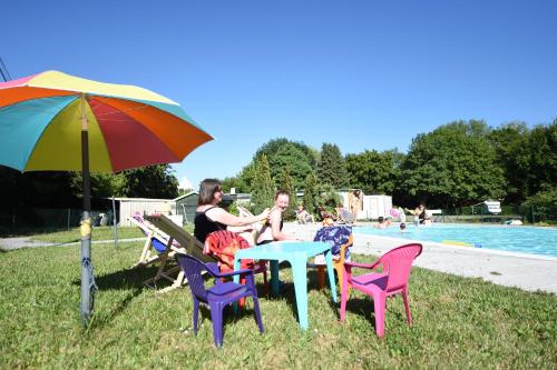 Swimming pool, Camping de l'Ill in Mulhouse City Center Swimming pool, Camping de l'Ill in Mulhouse City Center