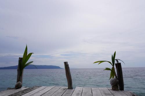 balcon/terrasse, Pesona Papua Homestay in Gam balcon/terrasse, Pesona Papua Homestay in Gam