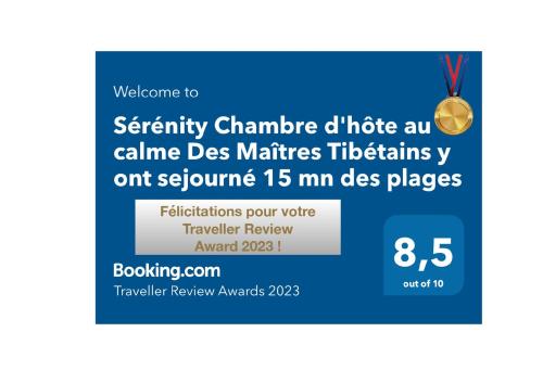 Serenity Chambre d'hote au calme Des Maitres Tibetains y ont sejourne 15 mn des plages in Mougins Serenity Chambre d'hote au calme Des Maitres Tibetains y ont sejourne 15 mn des plages in Mougins