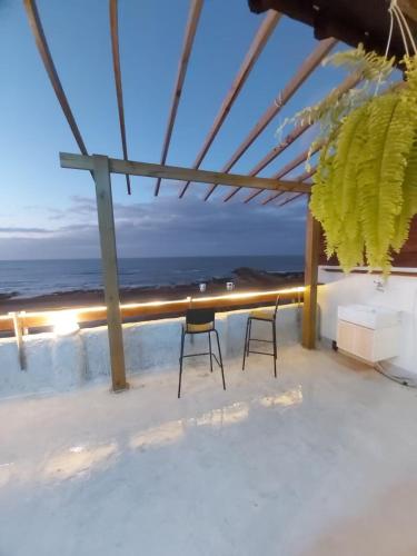 Erkély/terasz, 旅途中海邊民宿 in Shanzhi negyed Erkély/terasz, 旅途中海邊民宿 in Shanzhi negyed