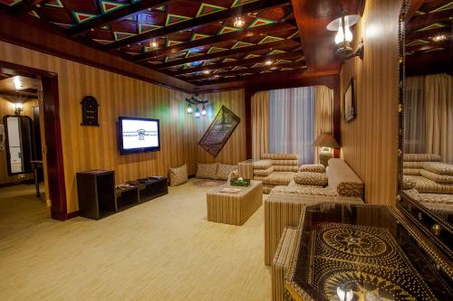 Phòng chờ chung/khu vực TV, Haffa House Hotel in Muscat Phòng chờ chung/khu vực TV, Haffa House Hotel in Muscat
