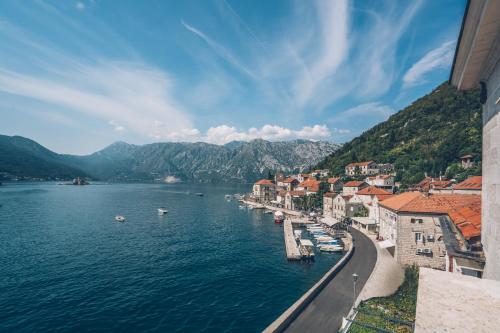 Strand, Lady of the Rocks apartments in Perast Strand, Lady of the Rocks apartments in Perast