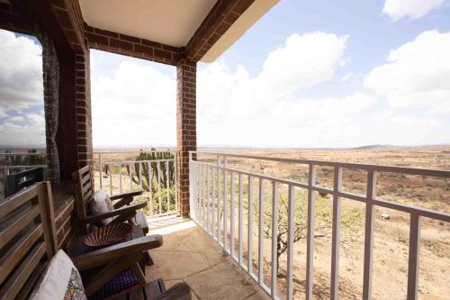 Balkon/teras, Africa Safari Karatu in Oldeani Balkon/teras, Africa Safari Karatu in Oldeani