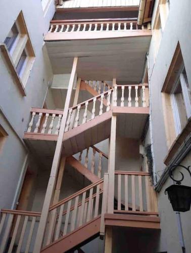 Balcony/terrace, Cite des Princes in Montbeliard Balcony/terrace, Cite des Princes in Montbeliard