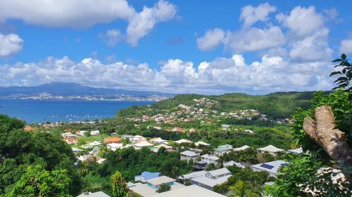 Kilátás, Appartement La Source -Calme avec belle vue mer in Les Trois Ilets Kilátás, Appartement La Source -Calme avec belle vue mer in Les Trois Ilets