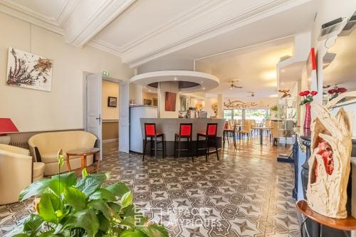 Étterem, Logis Hotel Restaurant des Corbieres in Lagrasse Étterem, Logis Hotel Restaurant des Corbieres in Lagrasse