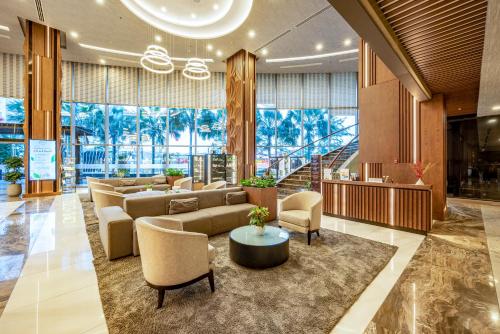 Lobby, The Malibu Hotel in Vung Tau Lobby, The Malibu Hotel in Vung Tau