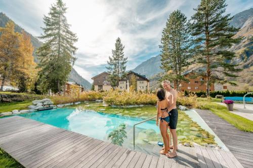 Басейн, Le Bristol Leukerbad in Лейкербад Басейн, Le Bristol Leukerbad in Лейкербад