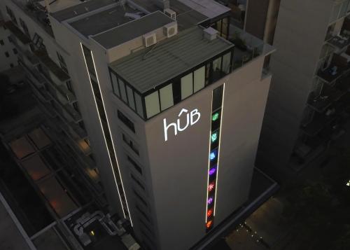 Exterior view, hUB Providencia in Santiago Exterior view, hUB Providencia in Santiago
