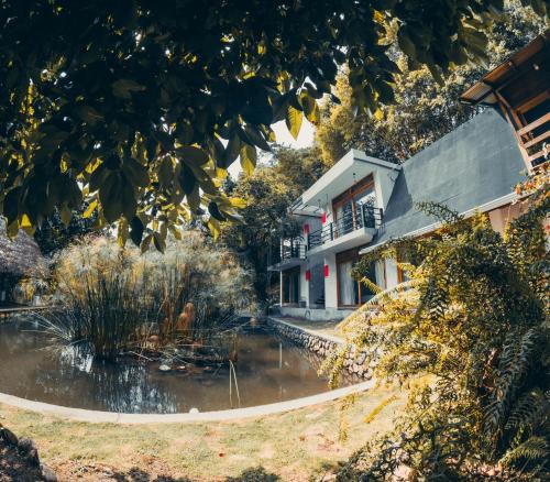 A szálláshely kívülről, TAGUA LODGE in Tena A szálláshely kívülről, TAGUA LODGE in Tena