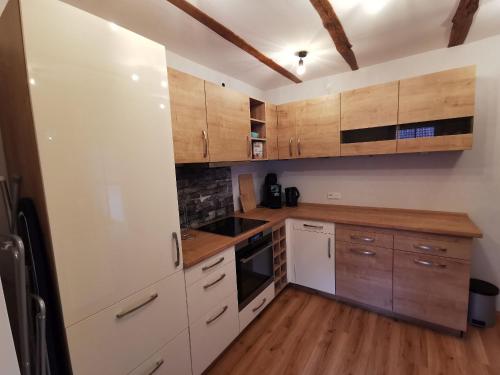 ห้องครัว, Ferienwohnung Haseltal in โรเทนบูร์ก อันแดร์ ฟุลดา ห้องครัว, Ferienwohnung Haseltal in โรเทนบูร์ก อันแดร์ ฟุลดา