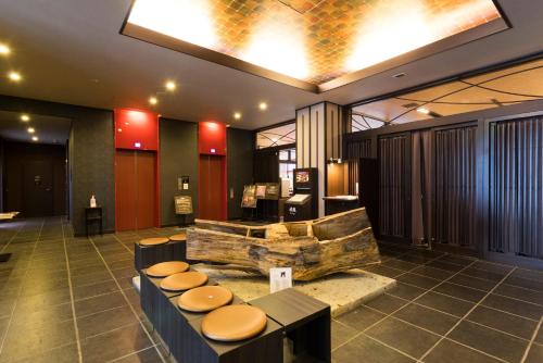Lobby, Natural Hot Spring Dormy Inn Premium Kyoto Ekimae in Shimogyo Lobby, Natural Hot Spring Dormy Inn Premium Kyoto Ekimae in Shimogyo
