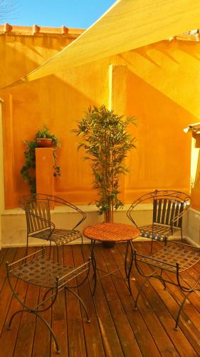 beranda/teres, Hotel Relais Du Postillon in Antibes beranda/teres, Hotel Relais Du Postillon in Antibes