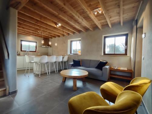 مطبخ, Nachtegael Hoekhuis, knusse woning met prachtig vergezicht in Kluisbergen مطبخ, Nachtegael Hoekhuis, knusse woning met prachtig vergezicht in Kluisbergen